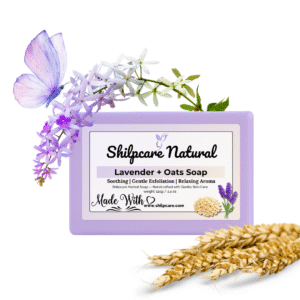 Shilpcare Natural Lavender+Oats Soap 125g