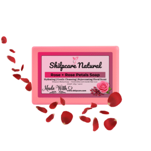 Shilpcare Natural Rose+Rose Petals Soap 125g