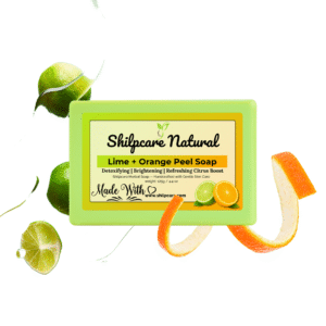 Shilpcare Natural Lime+Orange Soap 125g