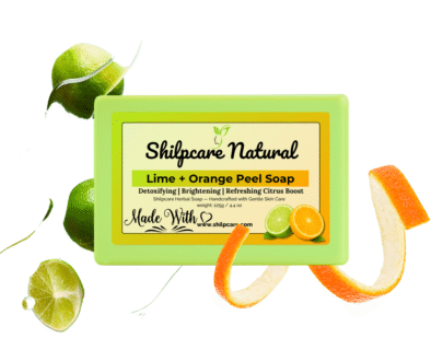 Shilpcare Natural Lime+Orange Soap 125g